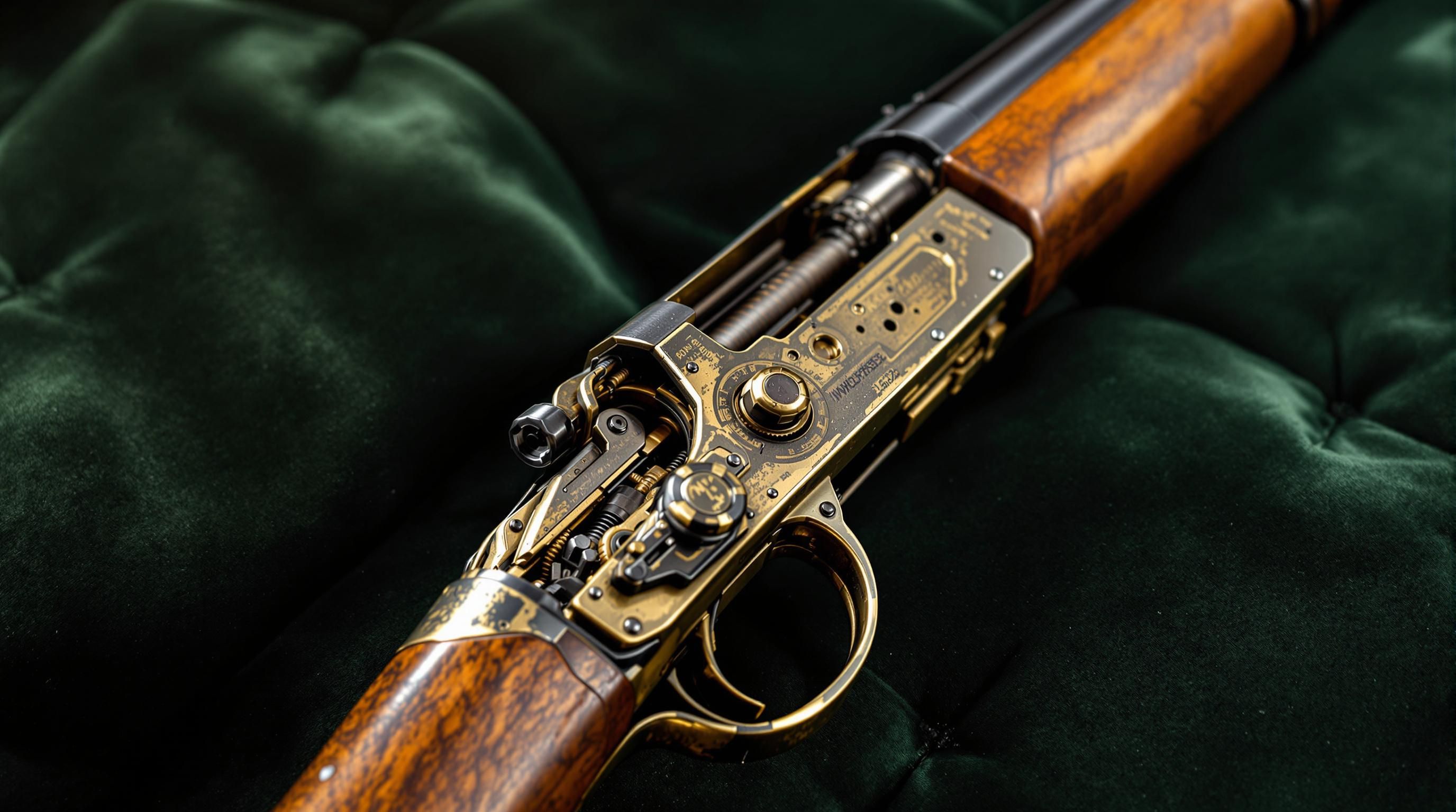 Collection of valuable antique firearms including rifles and pistols