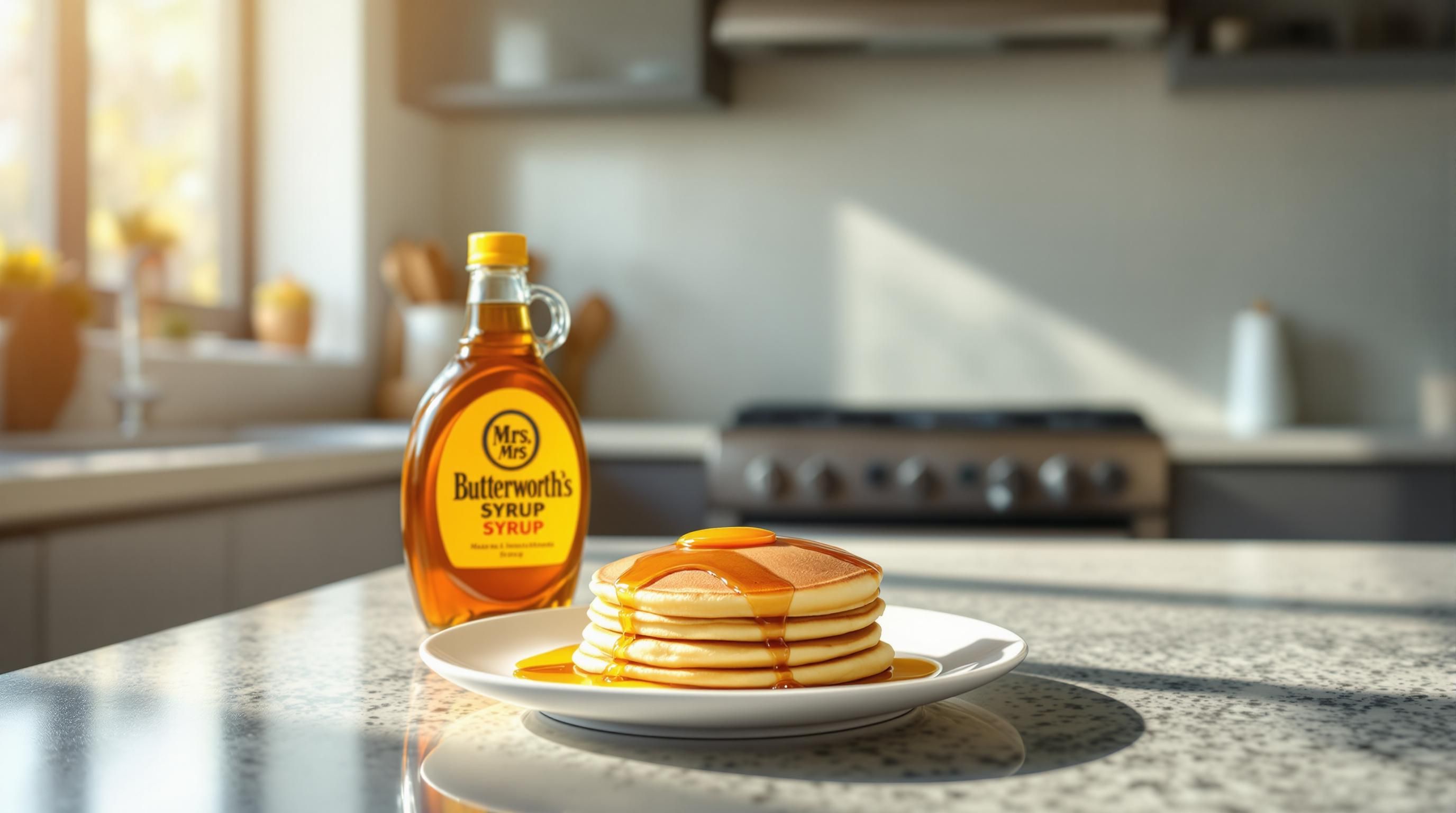 Rare Mrs. Butterworth bottle variant with special promotional label