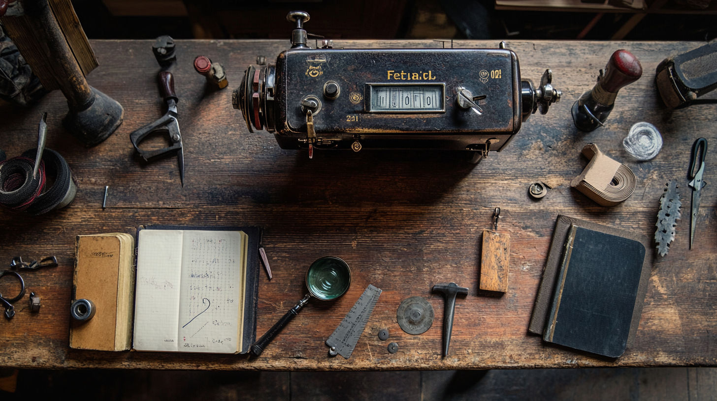 Rare black Singer Featherweight sewing machine with carrying case