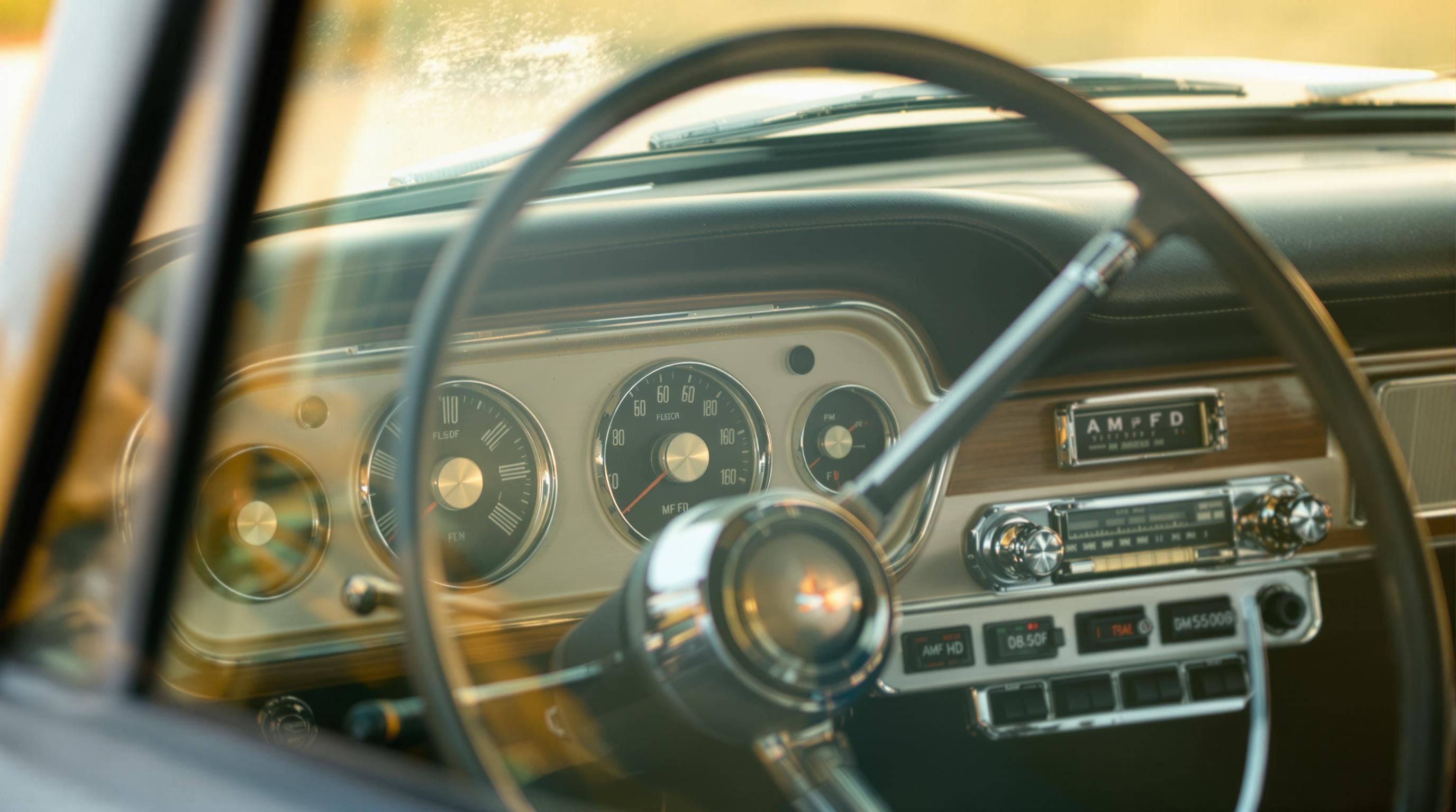 Rare vintage truck with original patina