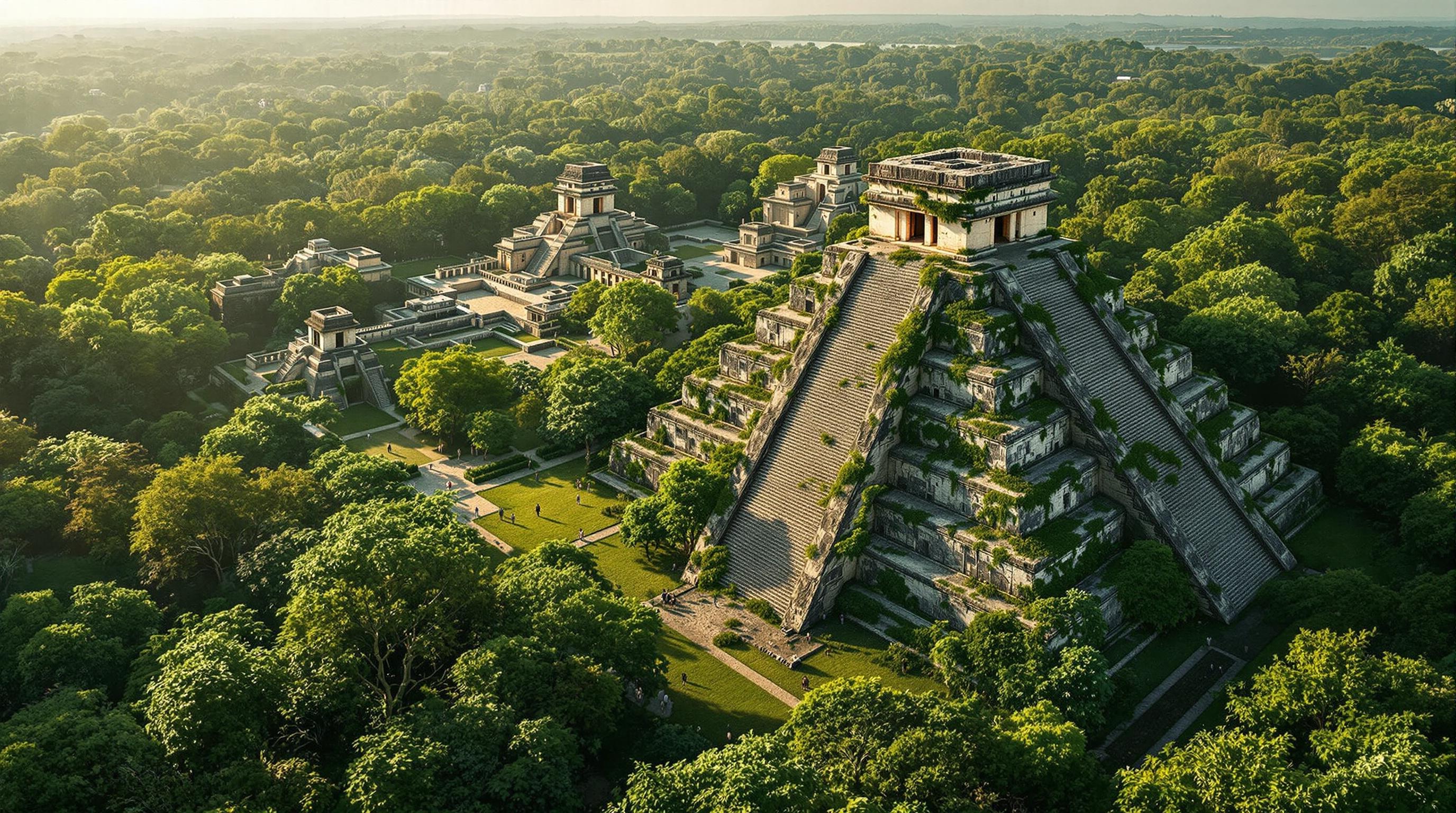 Pre-Columbian golden pendant with intricate deity representation