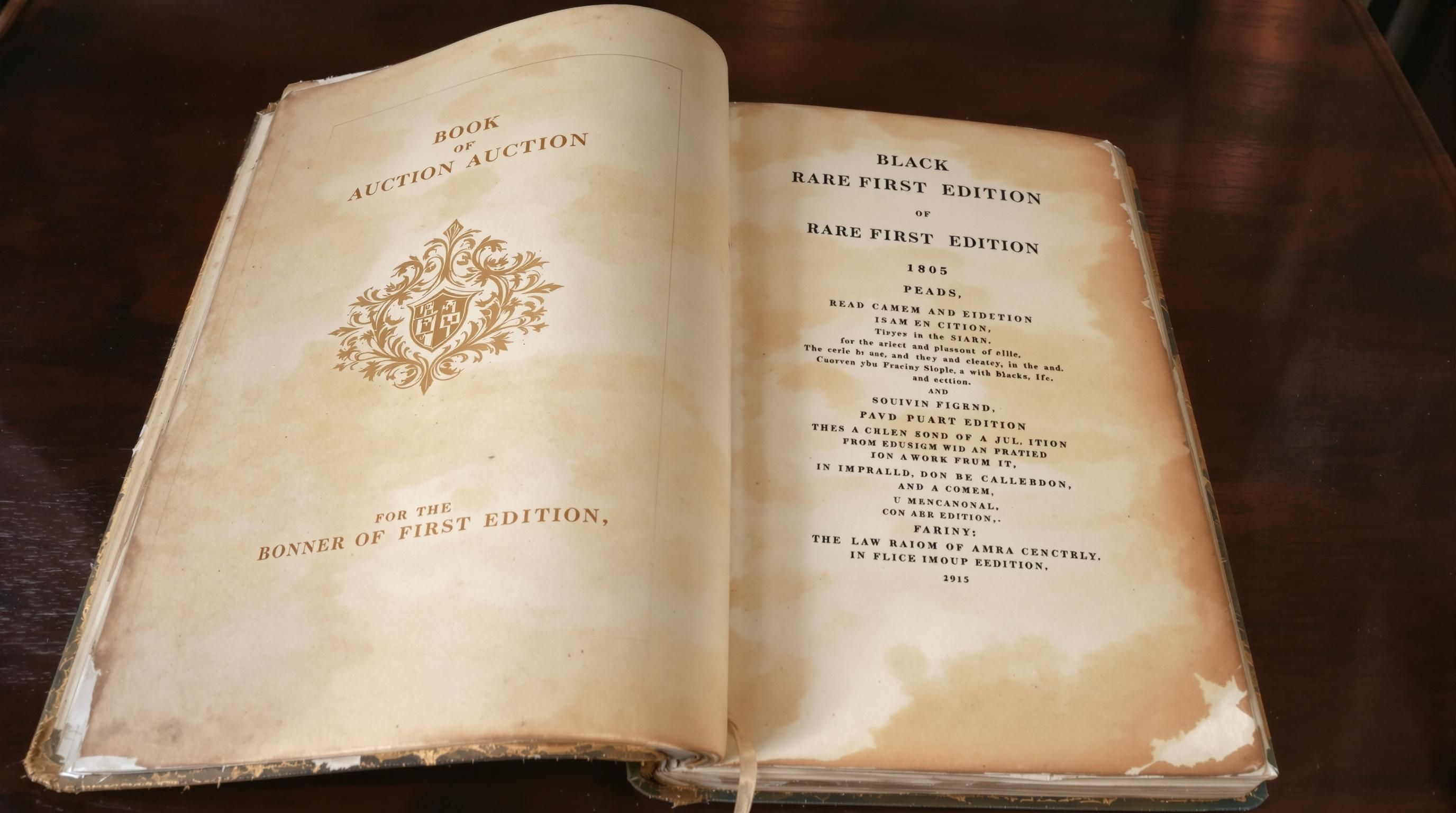 Modern first edition with dust jacket and author signature