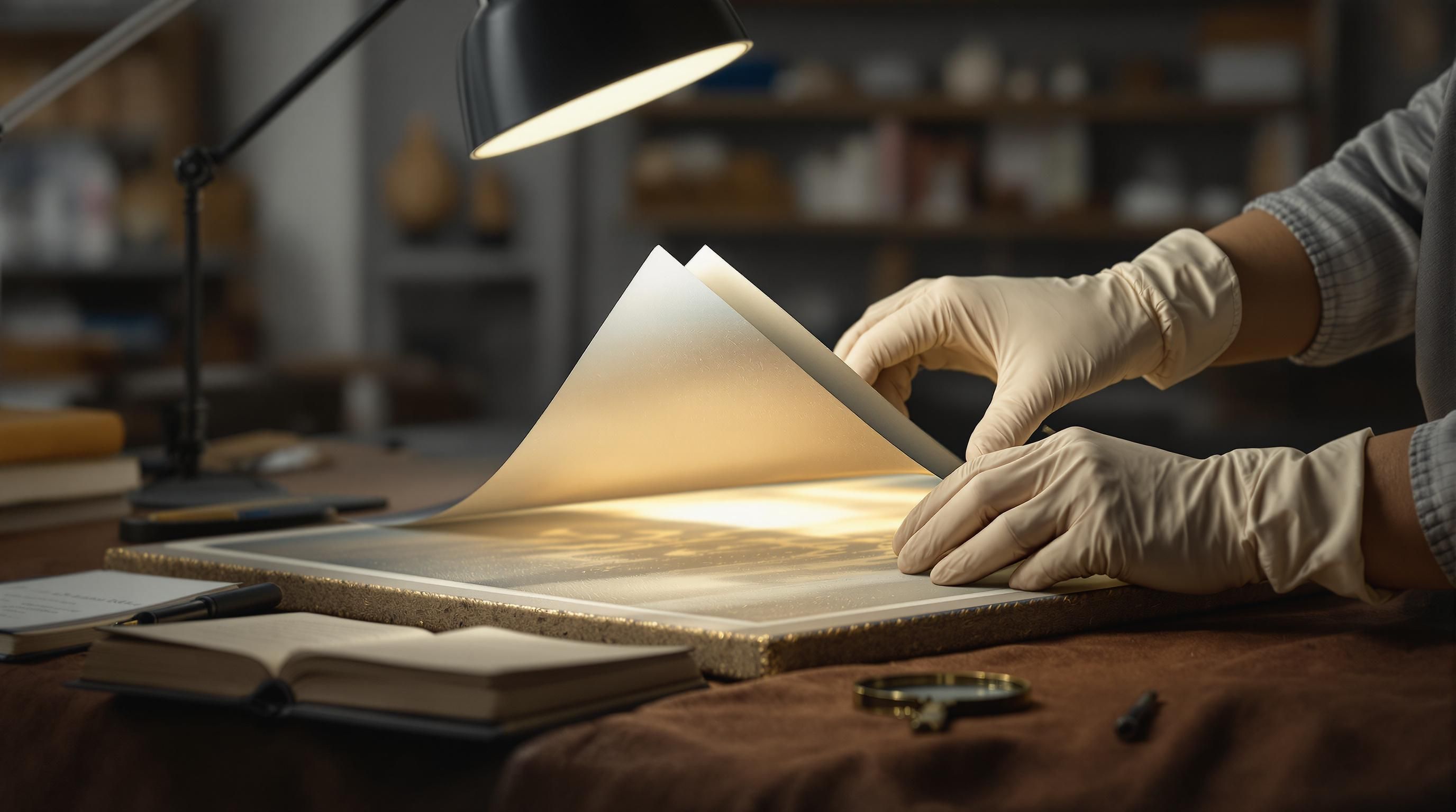 Different types of art valuation documents and certificates