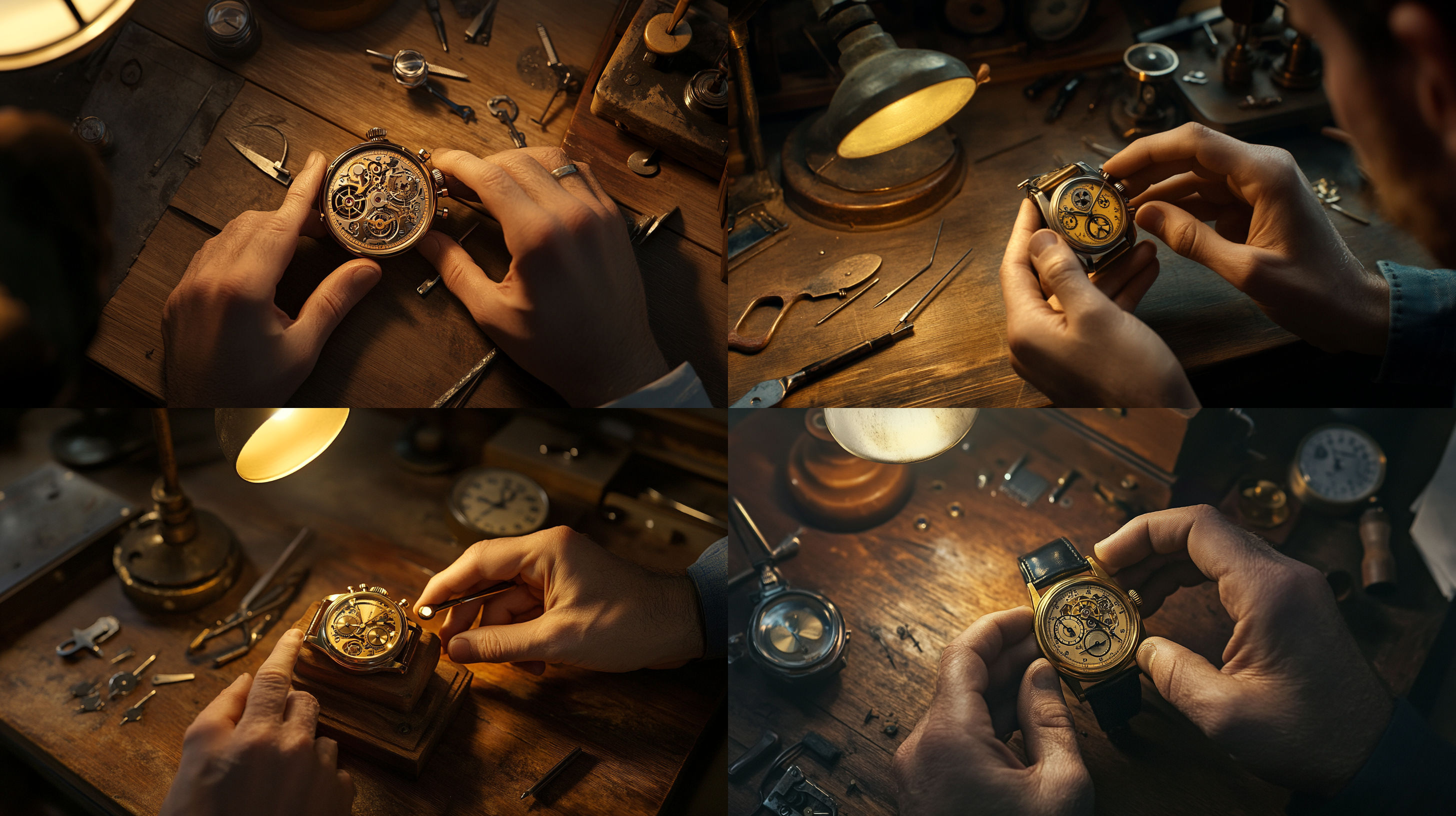 Curated collection of valuable vintage luxury watches including Rolex, Patek Philippe and Omega timepieces