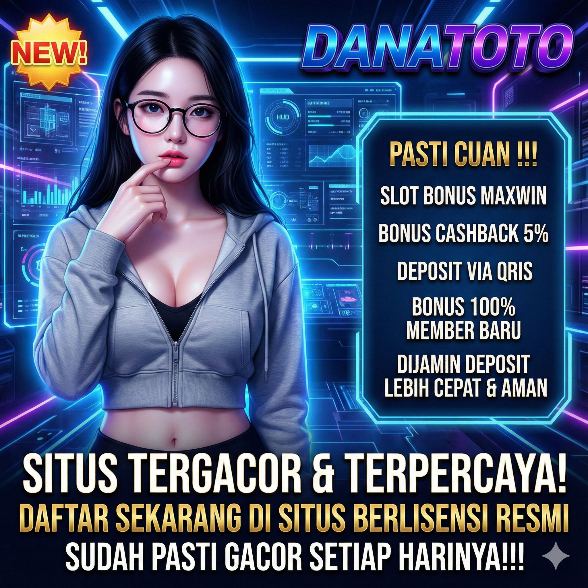 DANATOTO ✈️ Situs Slot Bonus Maxwin Terpercaya Cepat Aman Online Indonesia