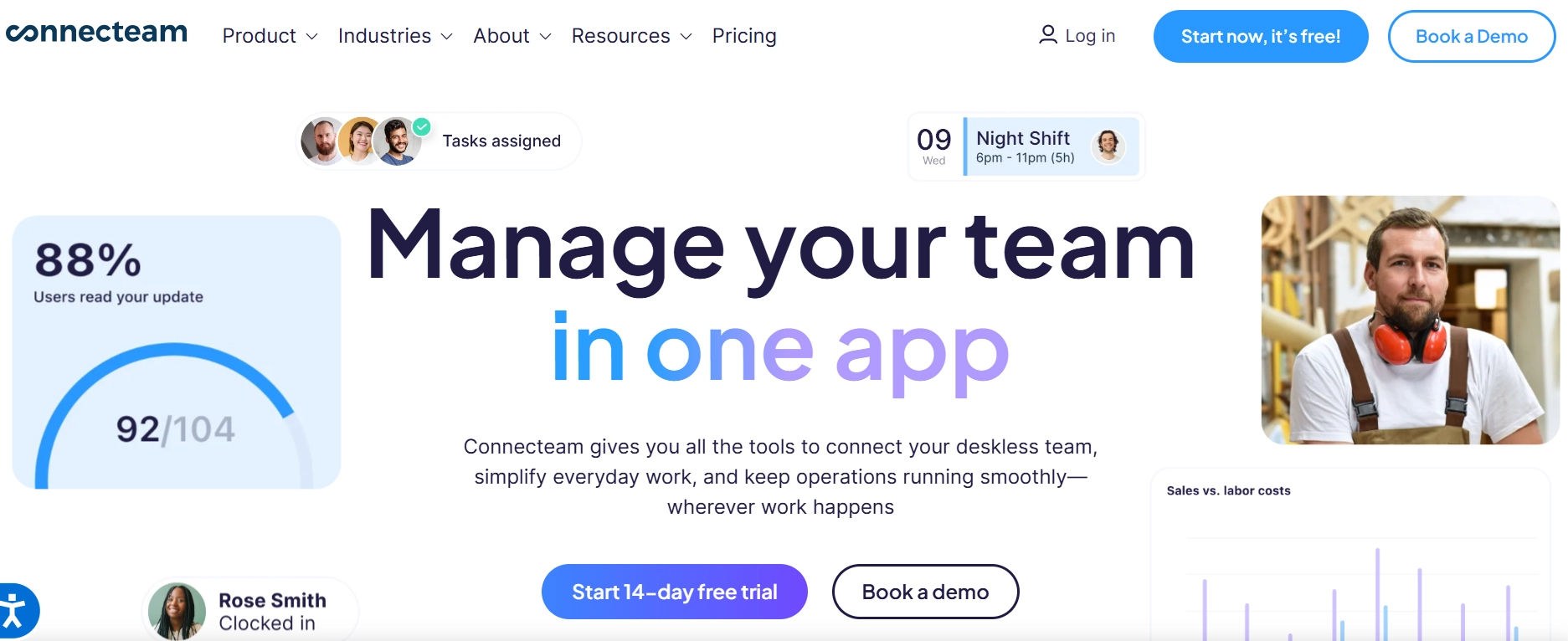 Connecteam Hrms systems