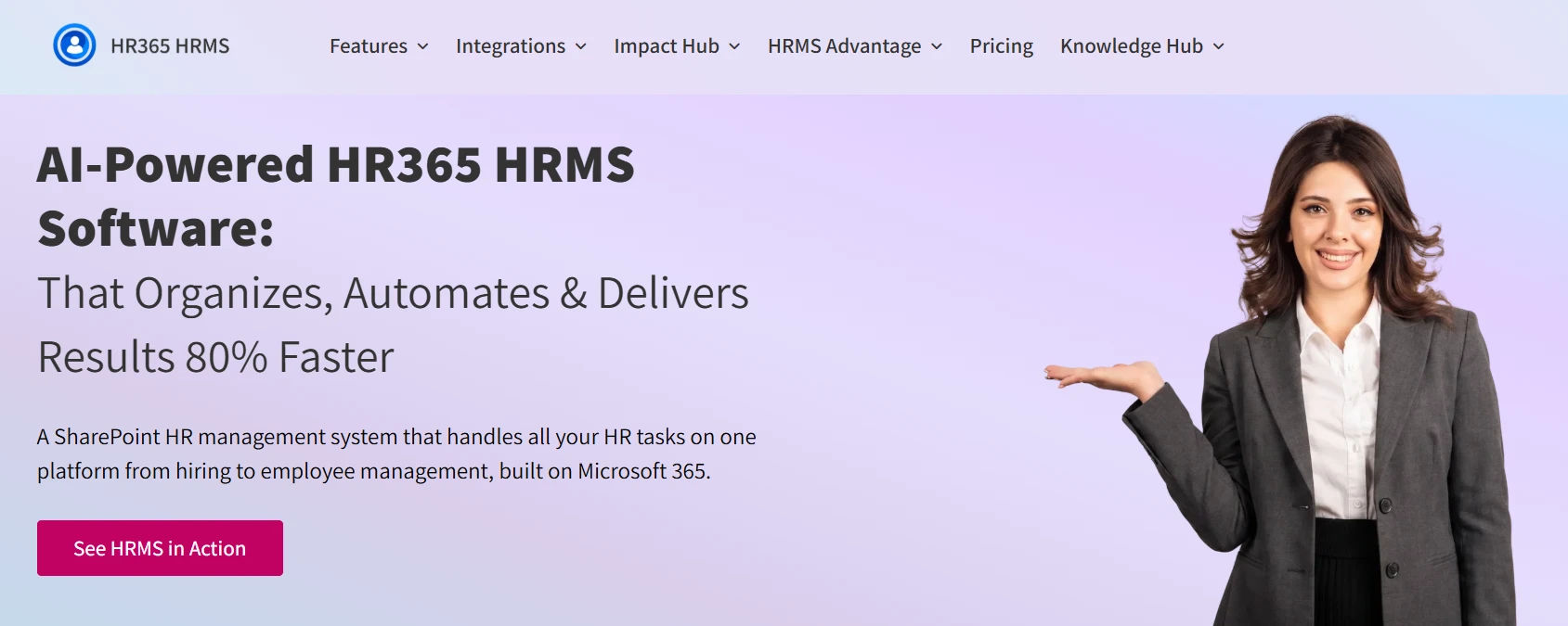 SharePoint hr management_