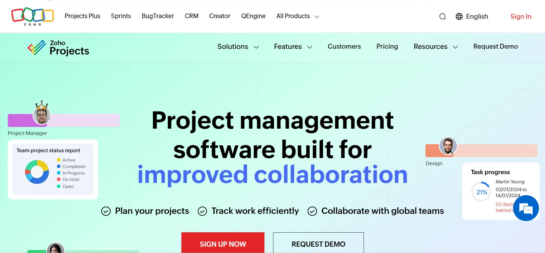 Zoho Projects