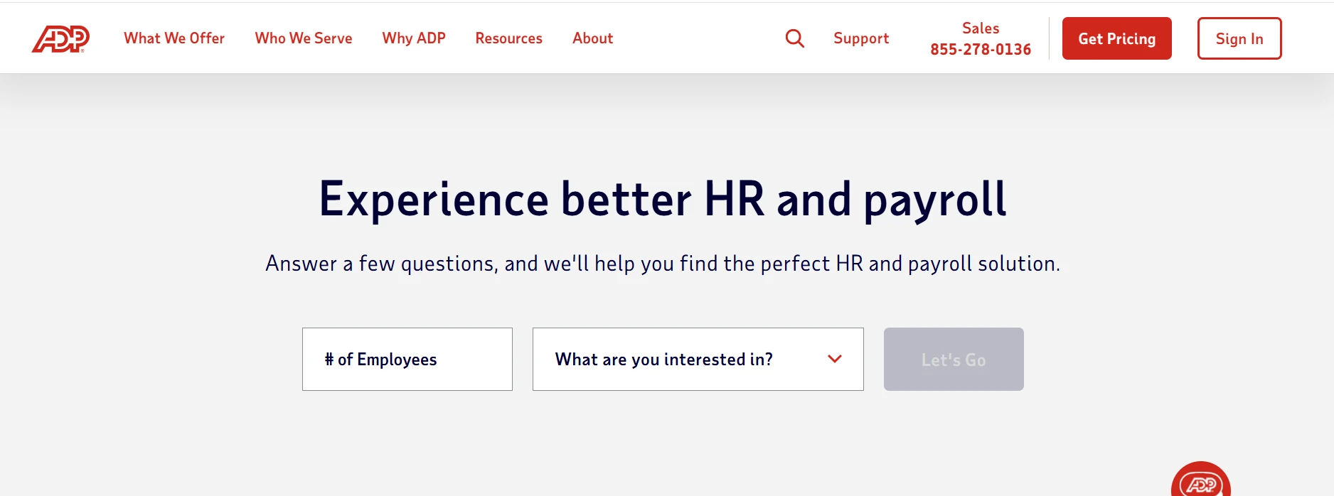 Adp Hrms Solutions