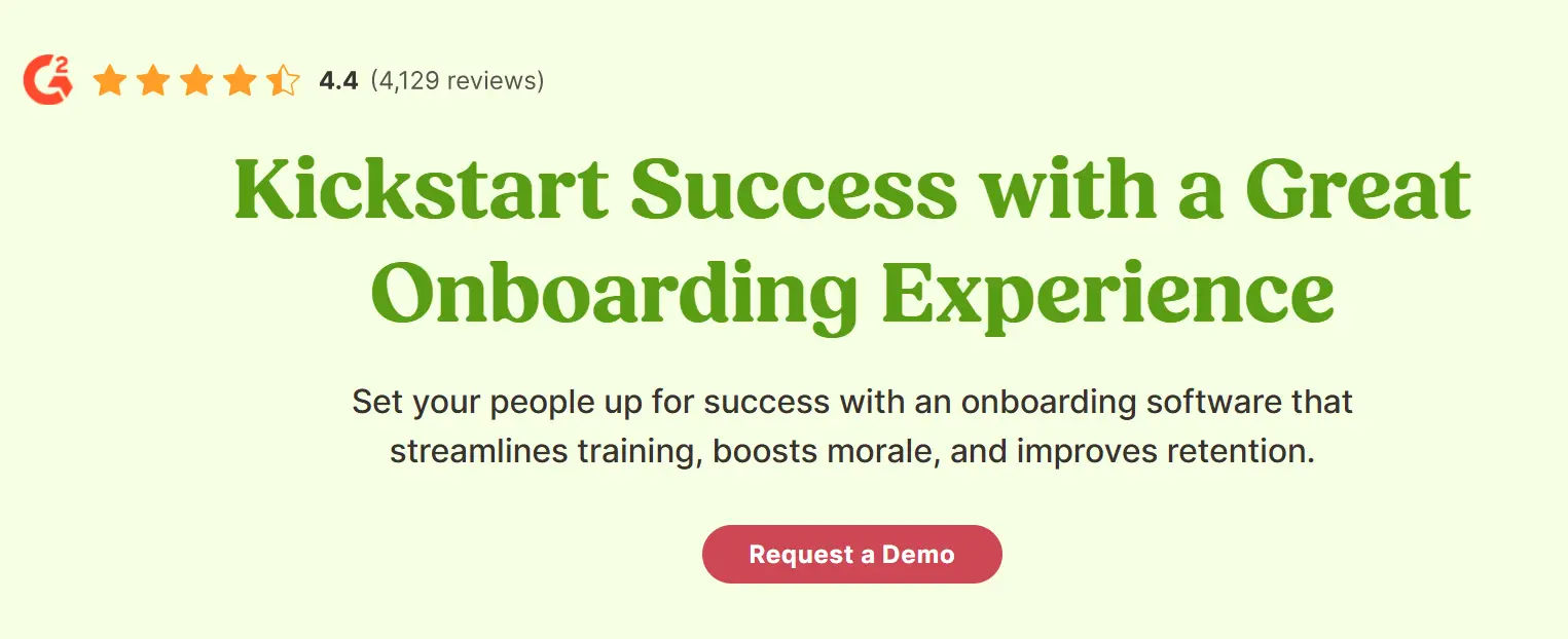 Best Employee Onboarding Software