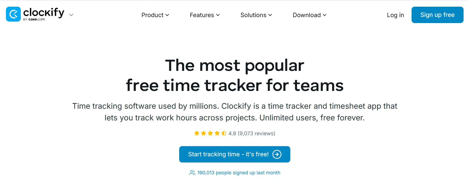 clockify time tracking