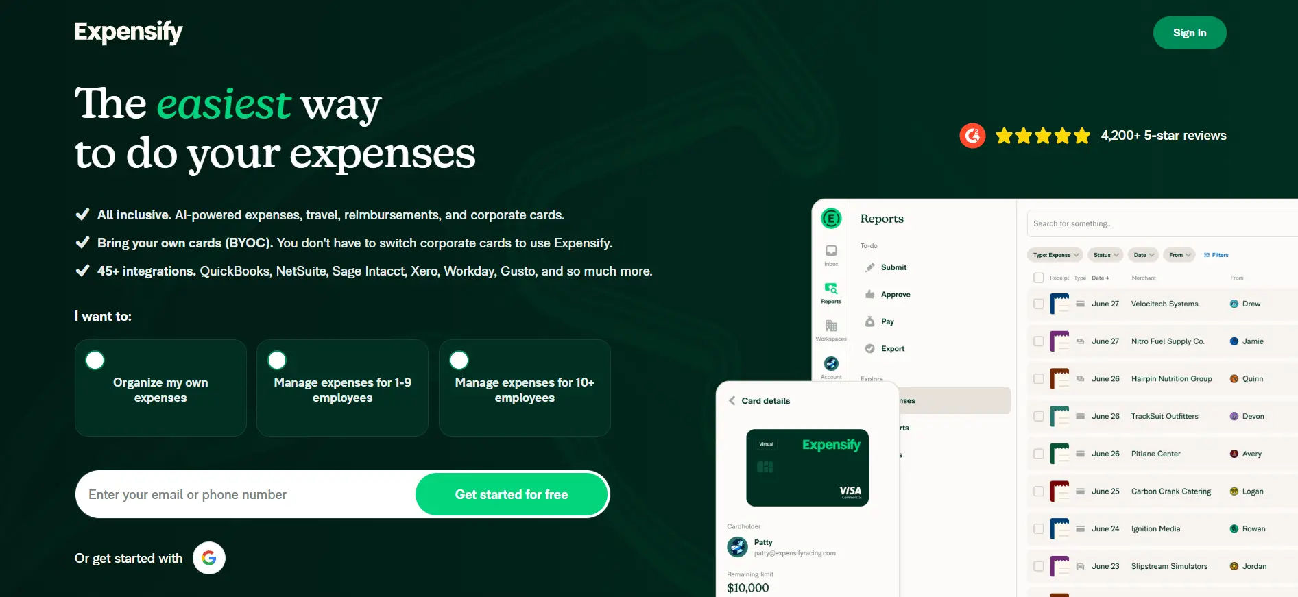 expense management app