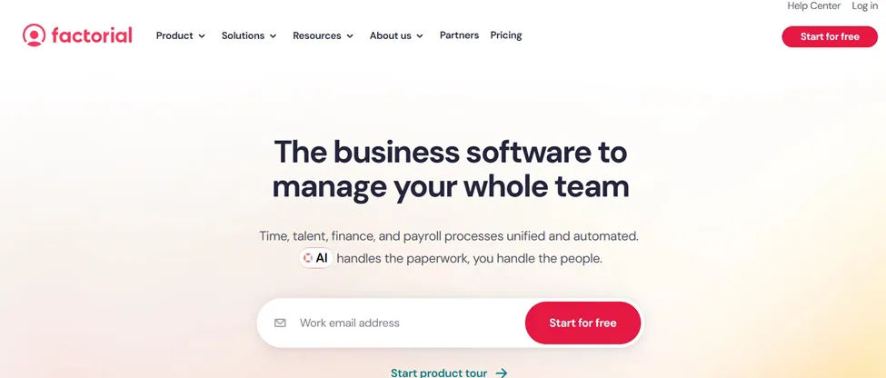 factorial hr software