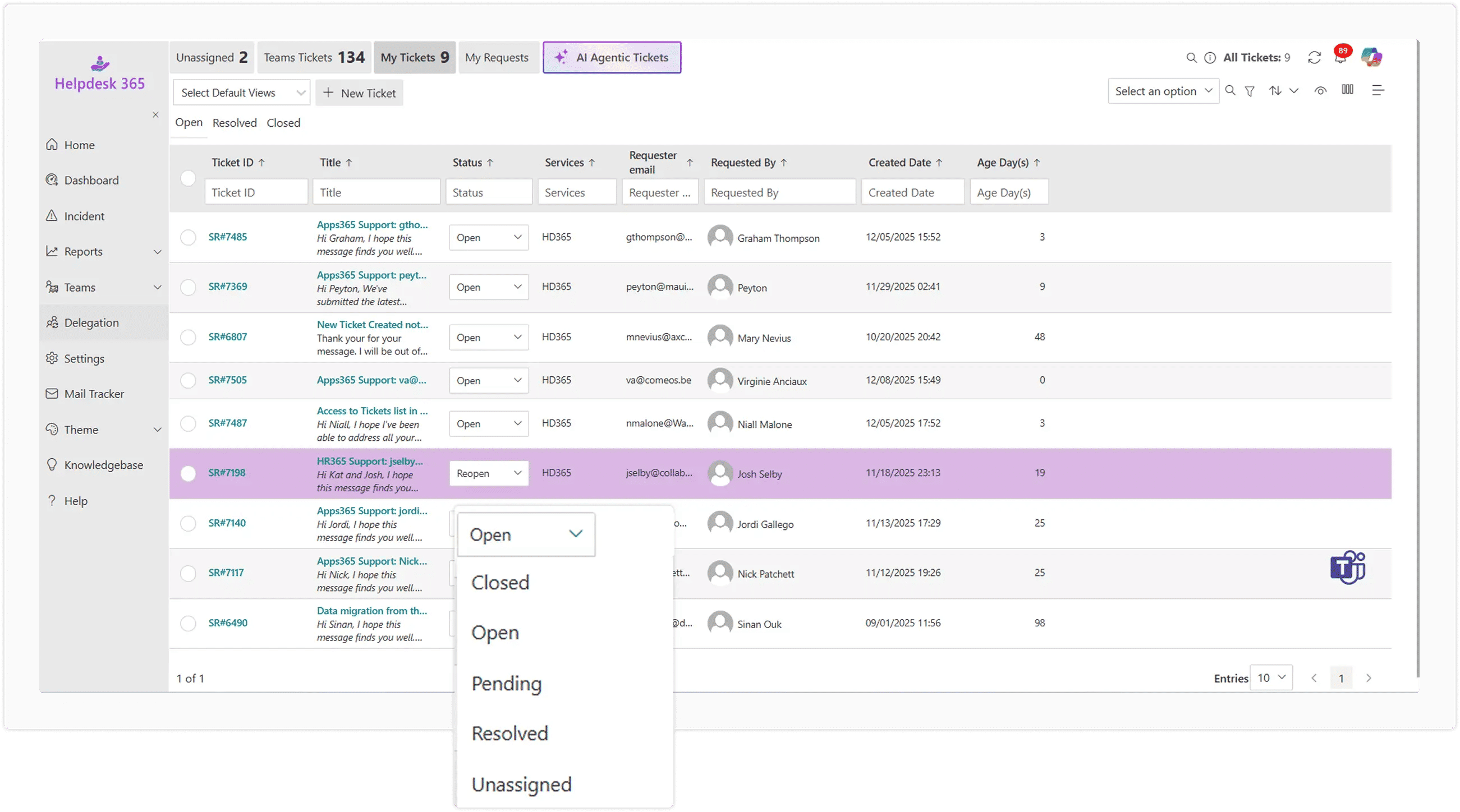 helpdesk software solutions