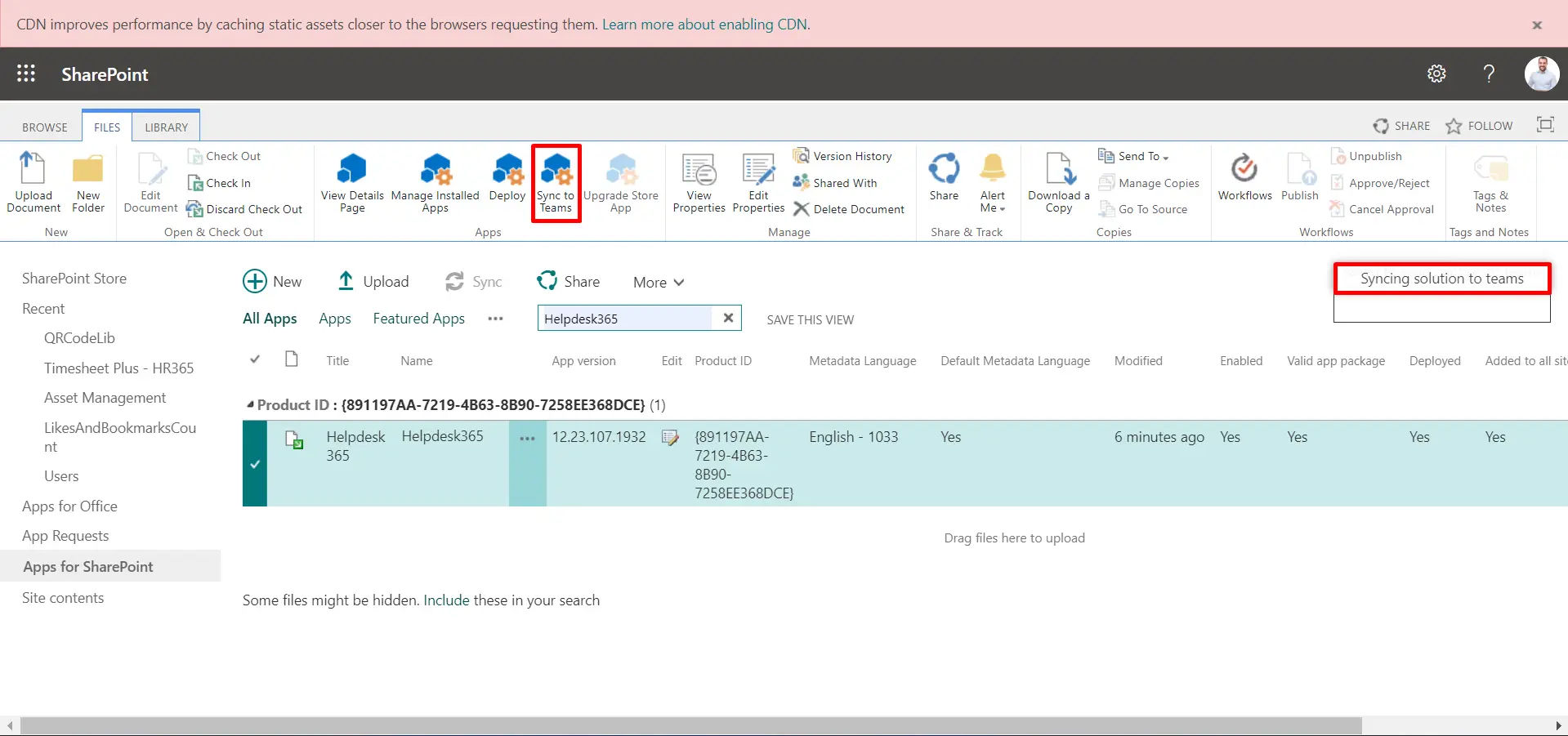 Microsoft teams integration