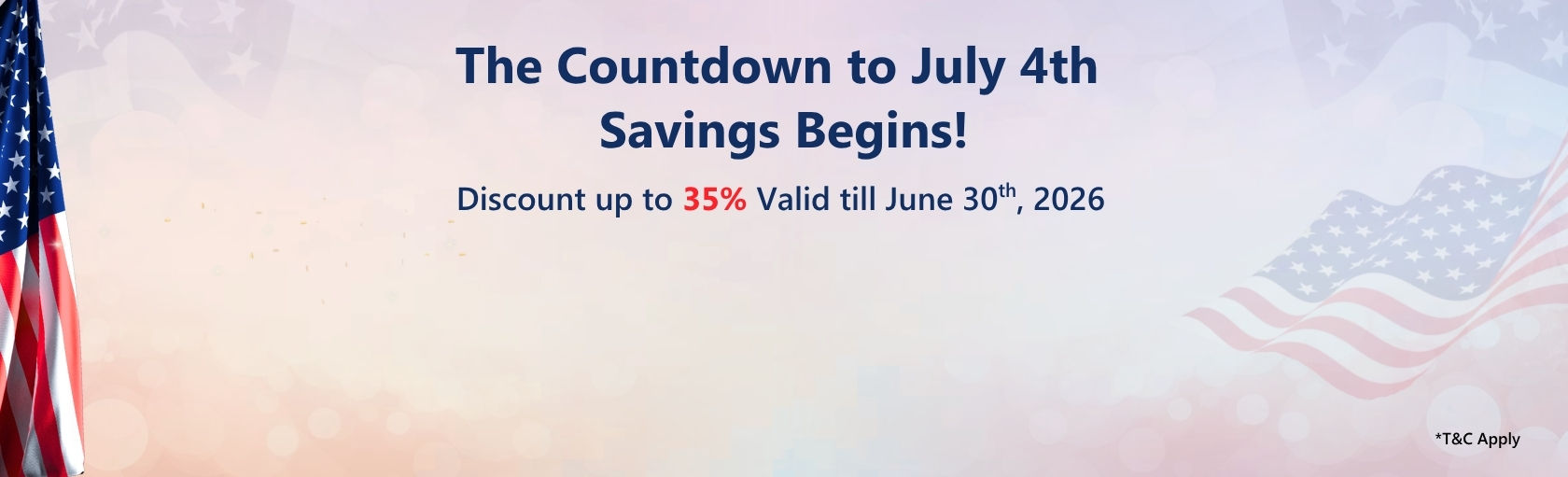 US Independence Day Offer
