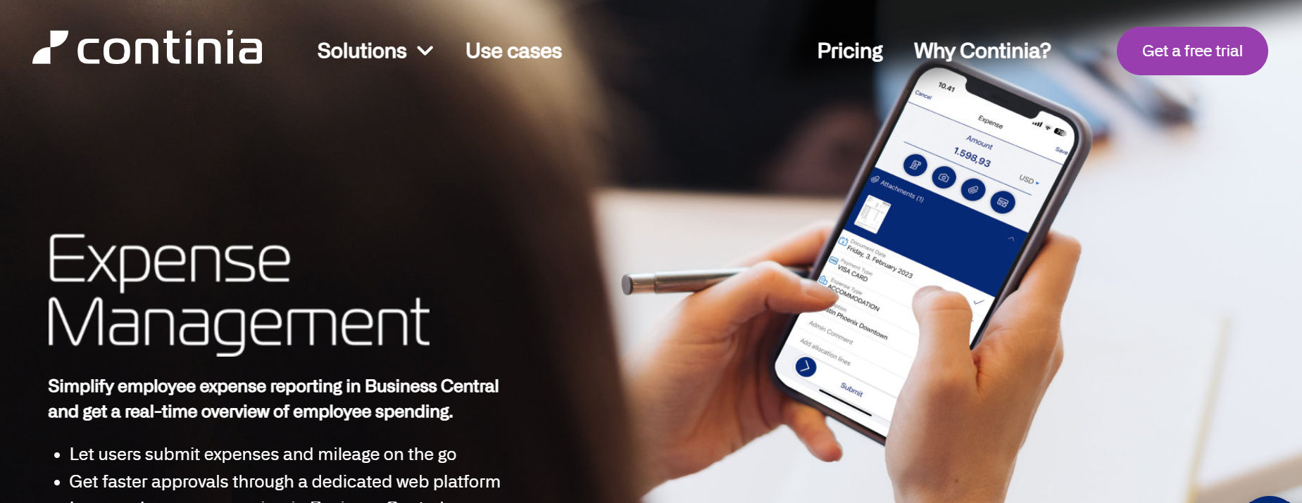 Continia expense management