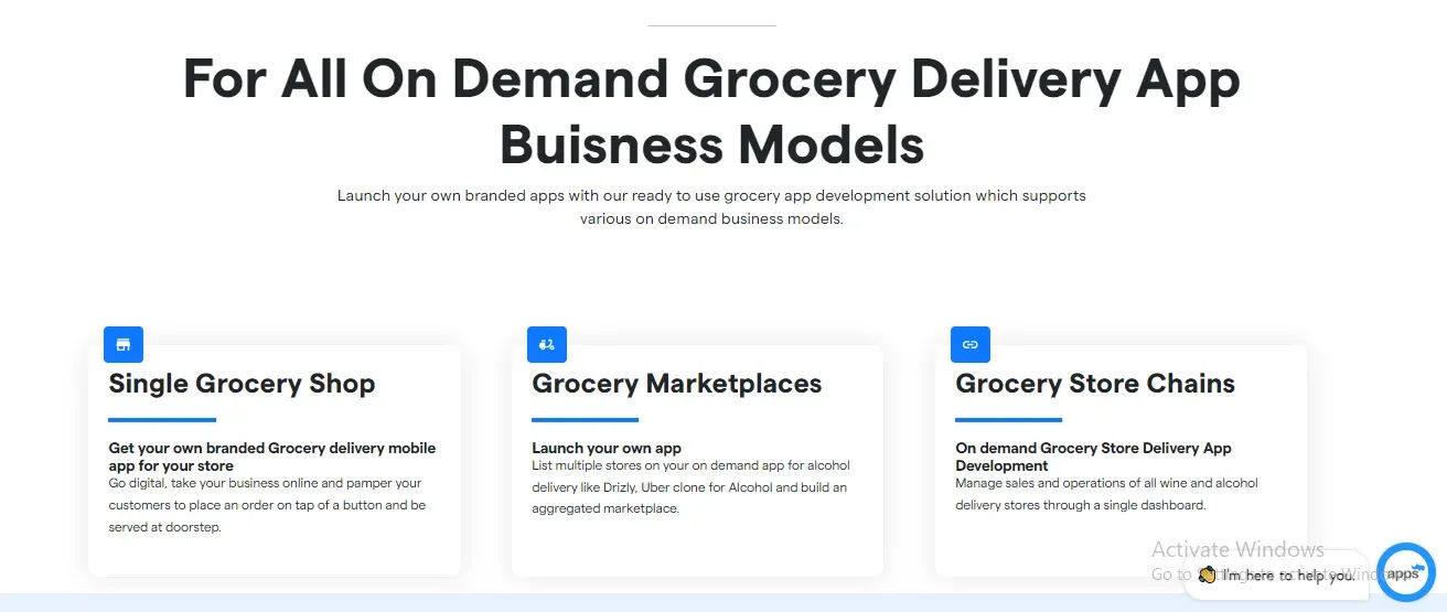 Grocery Delivery App Business Models