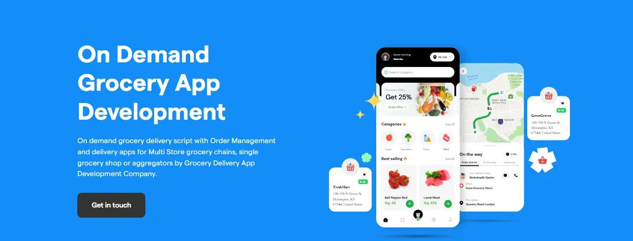 Grocery App Development 