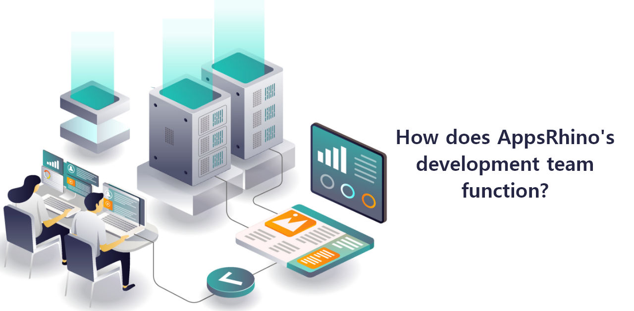 How does AppsRhino's development team function?