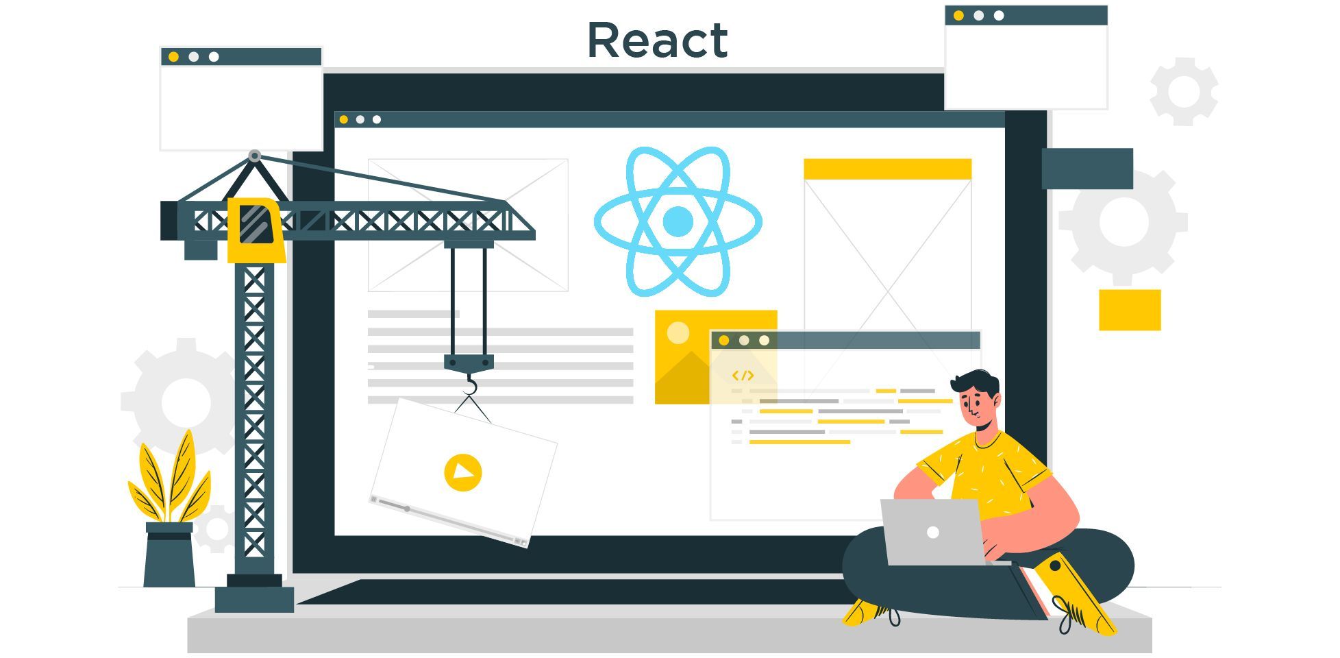 React