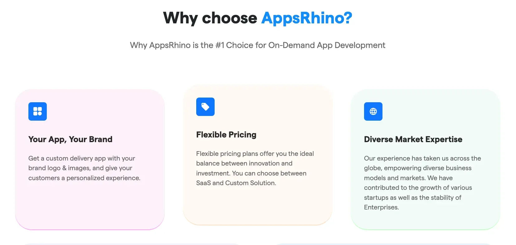 Why choose AppsRhino for your Hipbar clone app development?