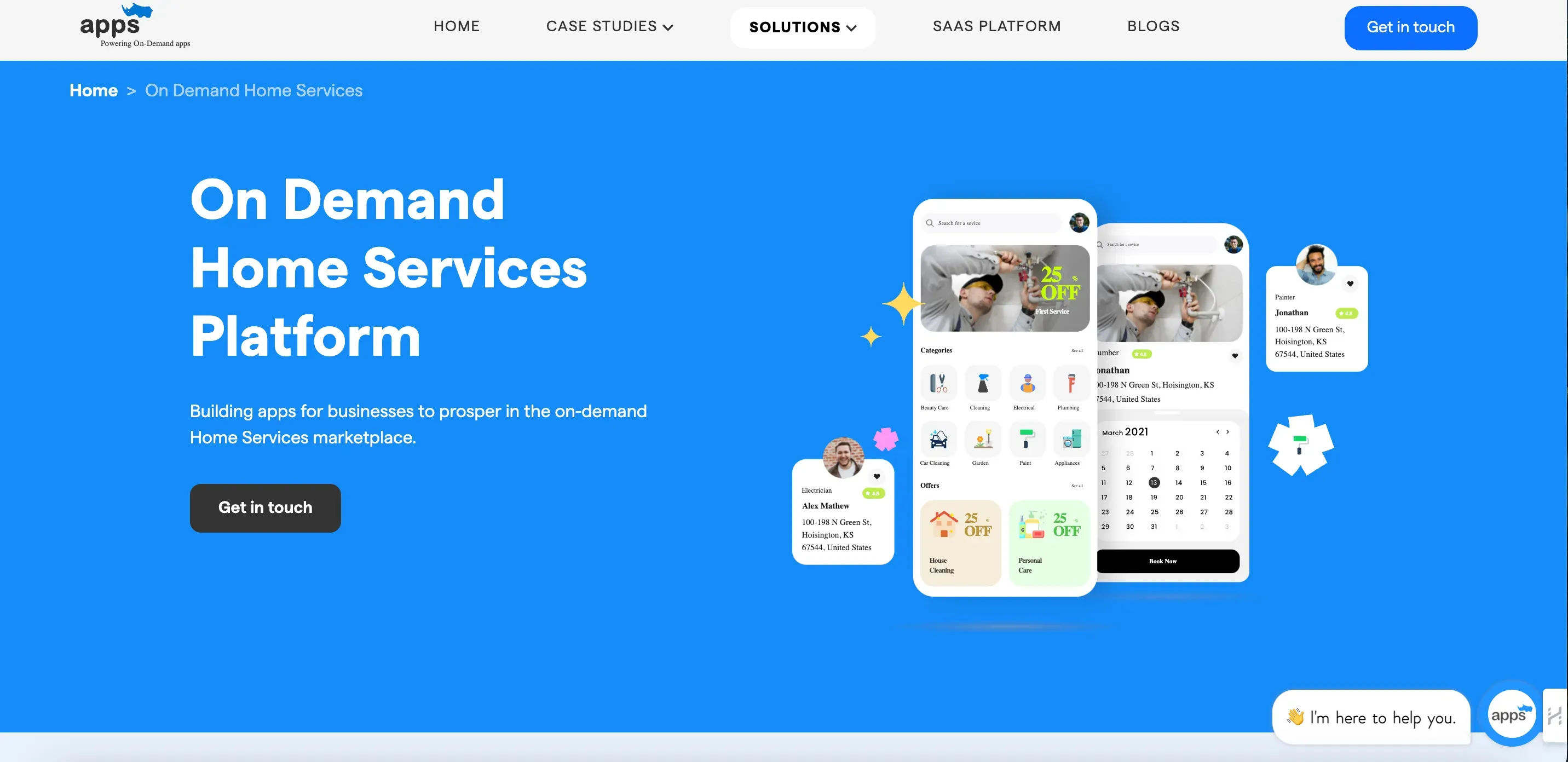 On Demand Home Service Platform