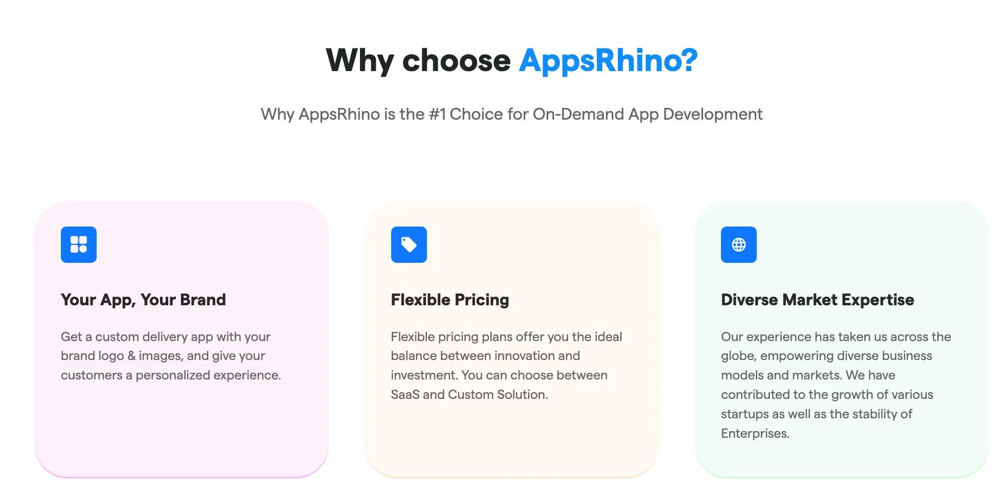 Why Choose AppsRhino?