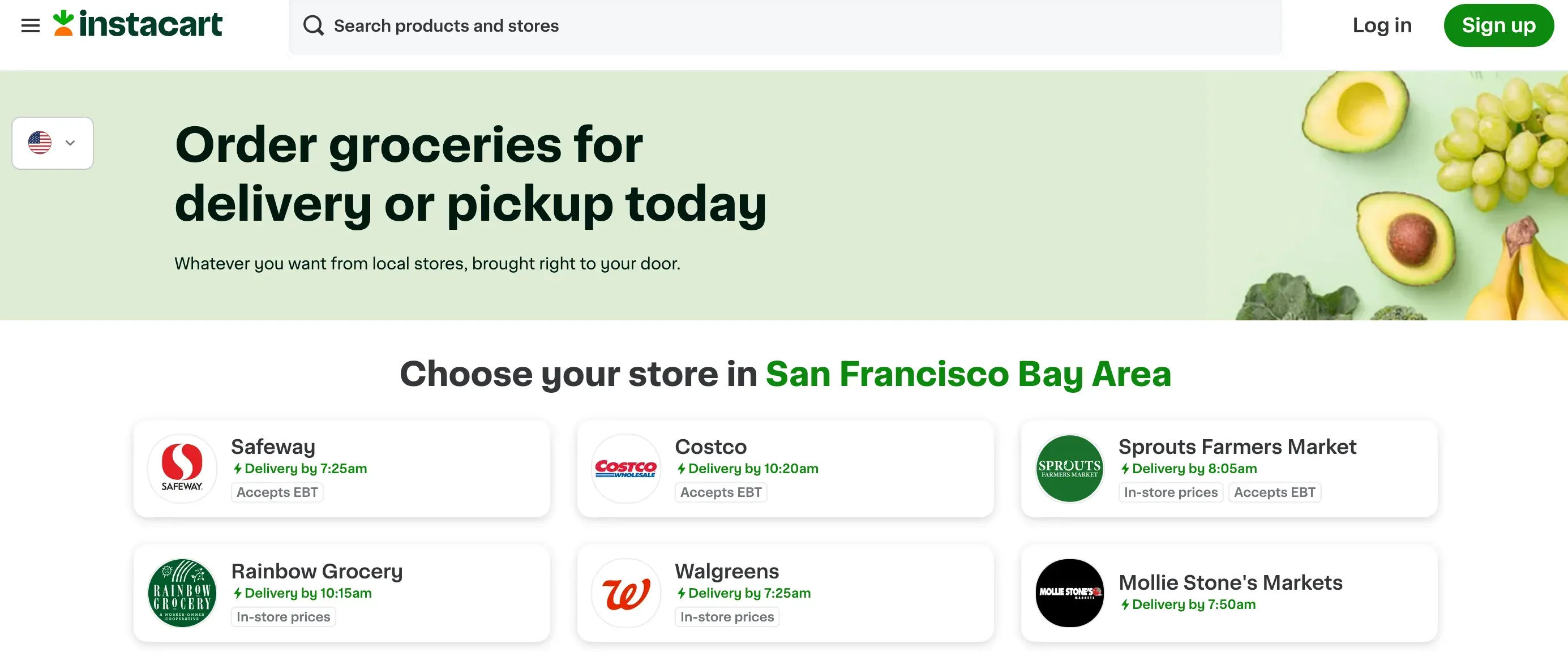 Instacart Grocery delivery app