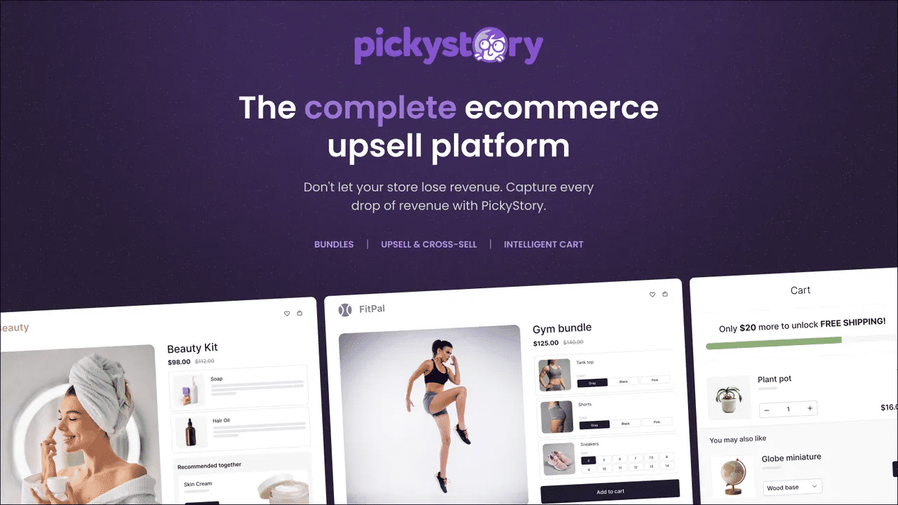How does Shopify work with PickyStory?  How does Shopify work with PickyStory? Source: Shopify App Store