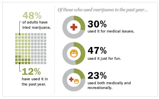 Statistics on the Use of Cannabis