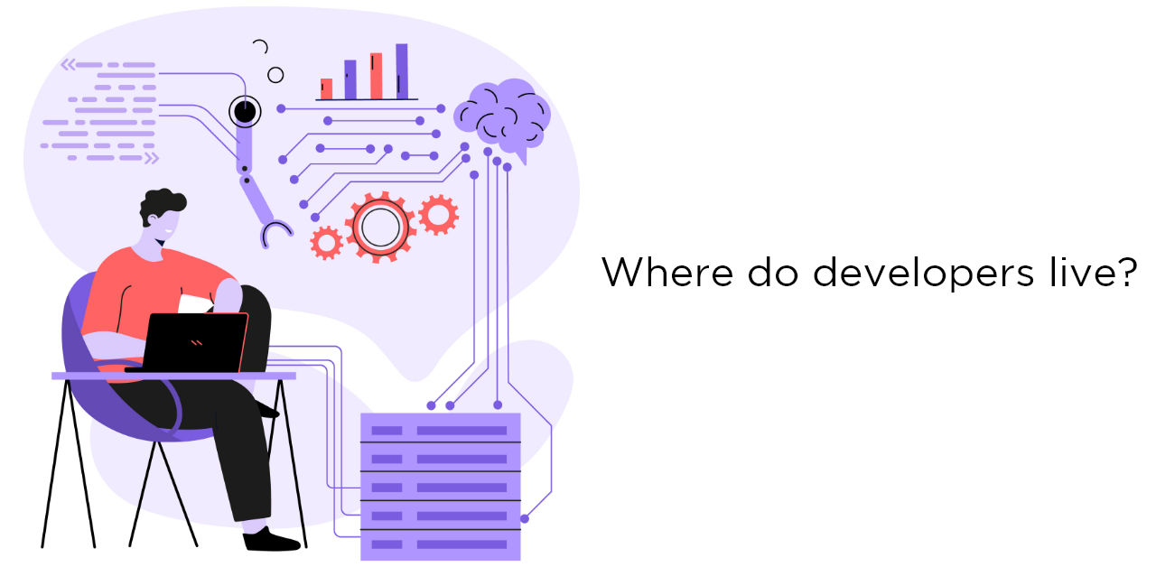 Where do developers live?