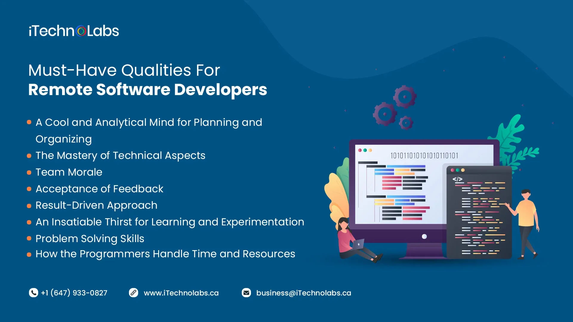 Qualities for software developers