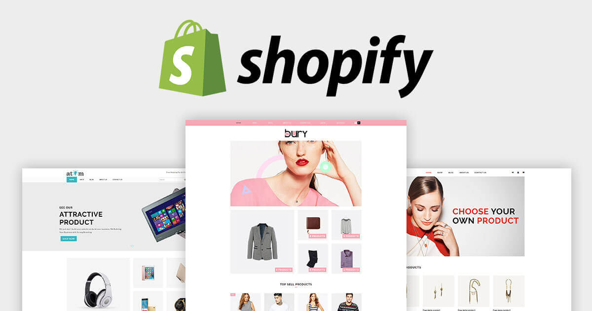 shopify business model