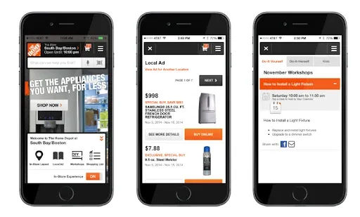 Factors Affecting ROI in Your Home Depot-like App