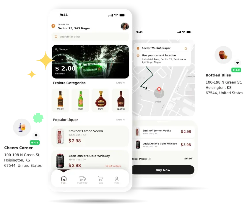 Beer Delivery App Development 