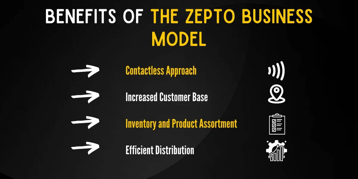 Benefits of Zepto Business Model