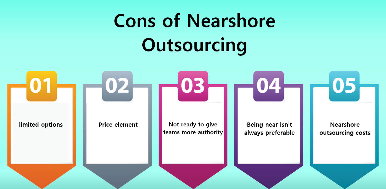 Cons of Nearshore Outsourcing