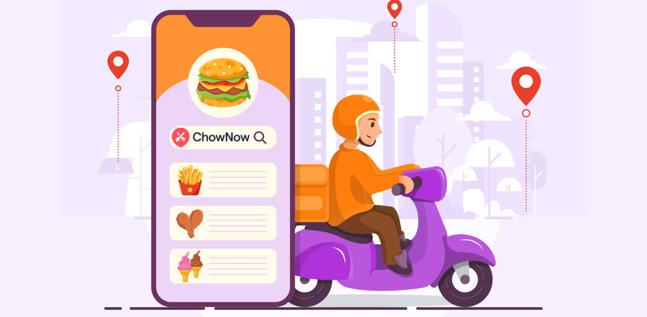 How does the ChowNow App operate for Users?