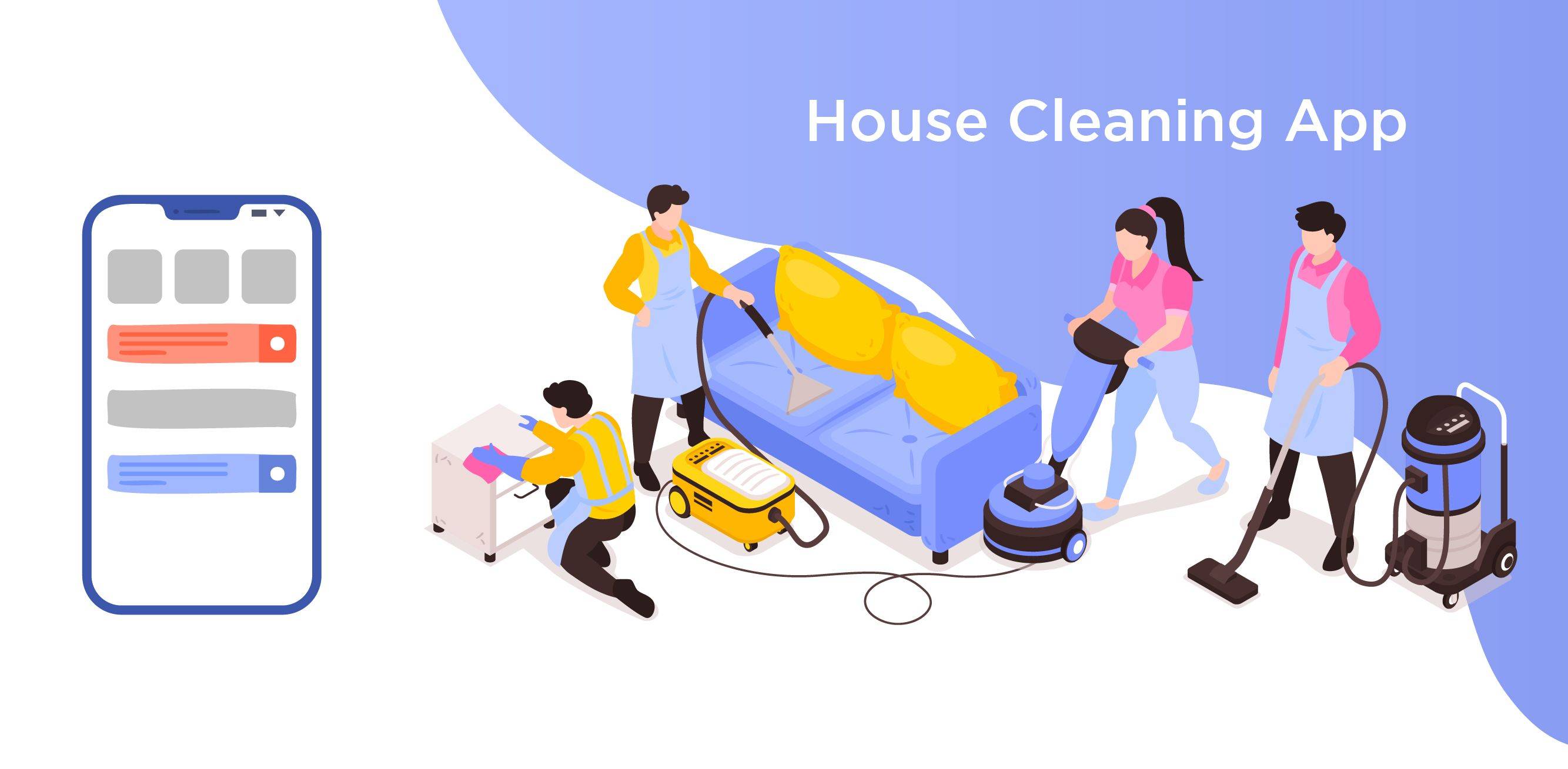 On-Demand House Cleaning App
