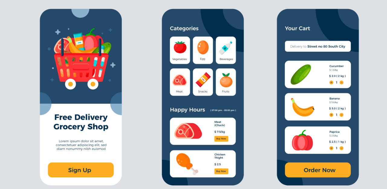 Why order goods from a Grocery Delivery App?