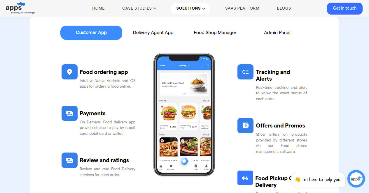 Food Delivery App Development