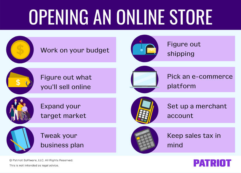 tips for setting up online store