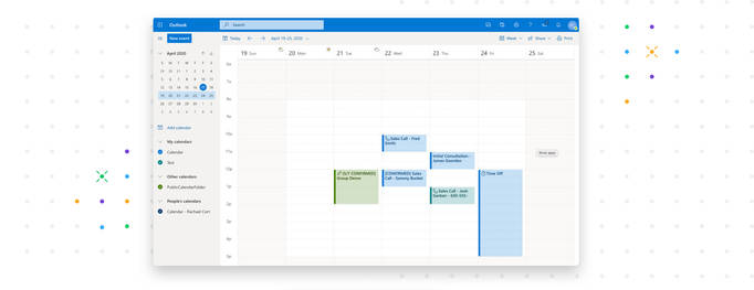 Apptoto ingtegrates with Office365 calendar