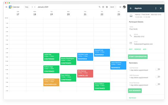 automated calendar