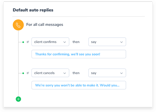 auto replies