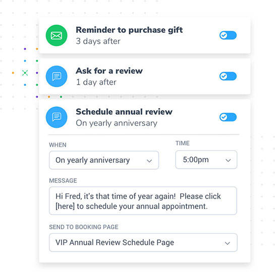 Apptoto campaigns for your existing clients