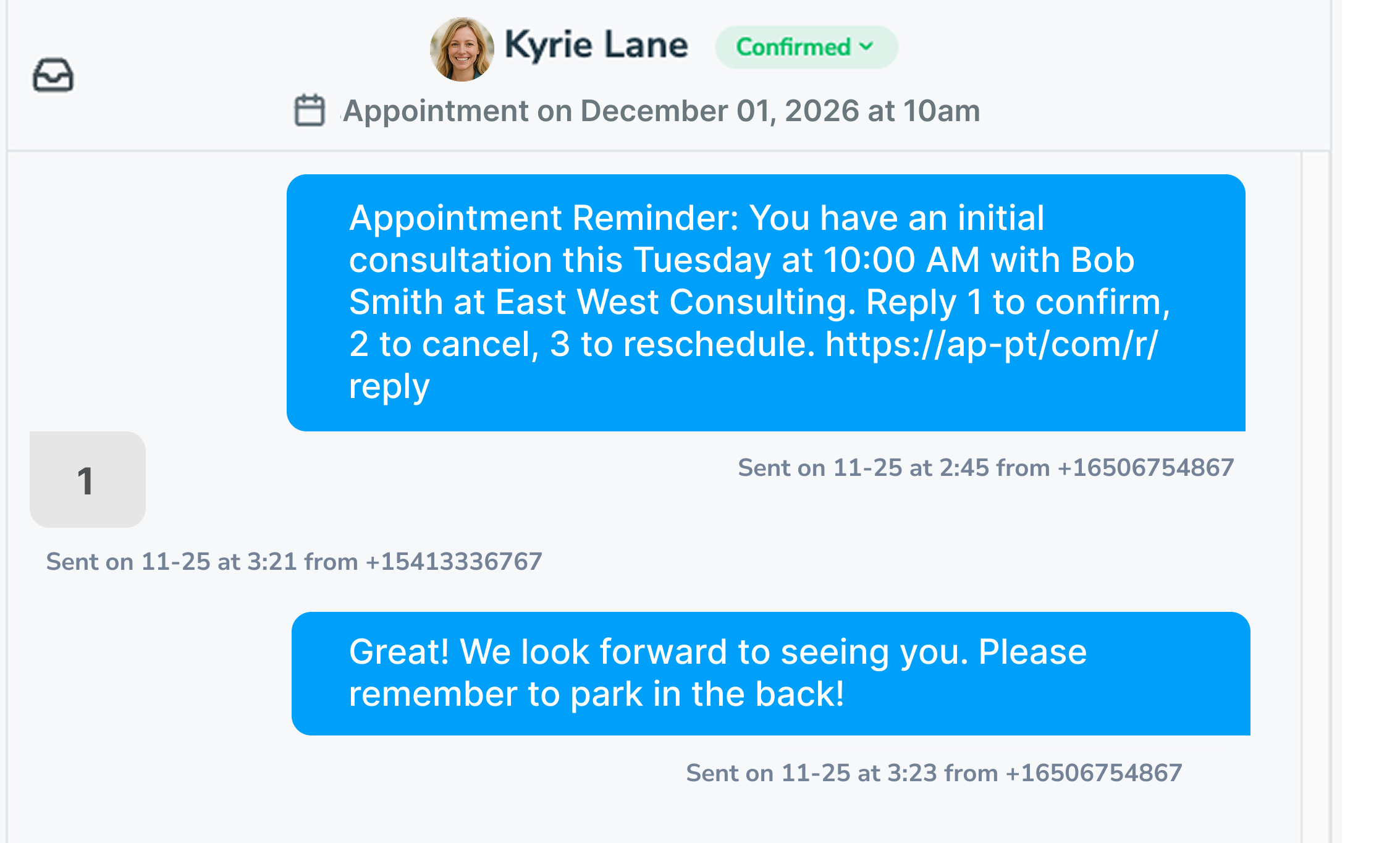 2-way messaging