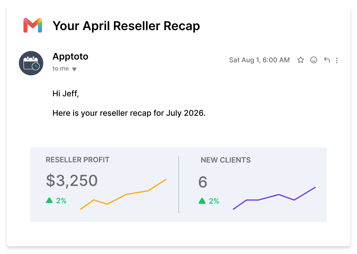 Apptoto reseller program