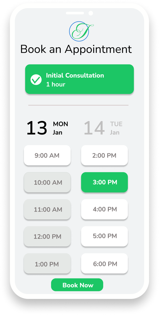 make an appointment on a cellphone